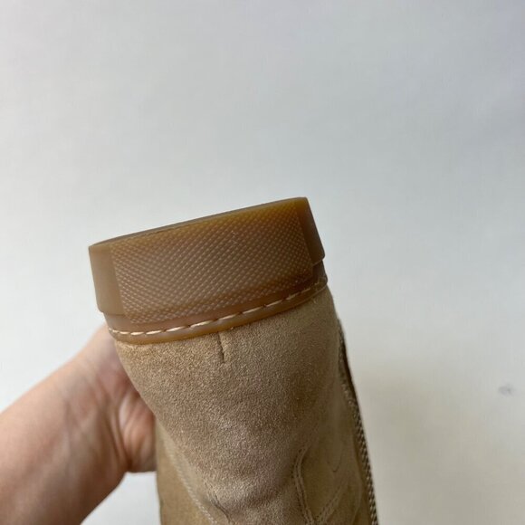 The Grand Voyage Belmondo High suede lace up boots, Tan, Size 10 - Picture 11 of 14